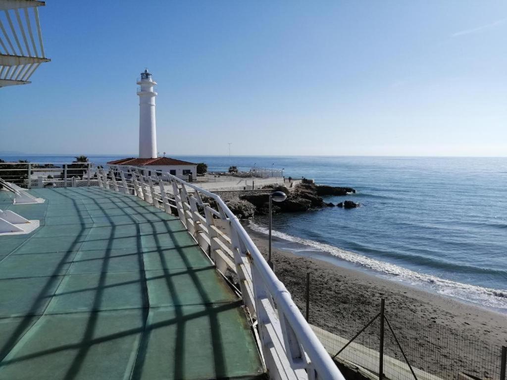 Estudio Torrox Playa- Vistas Al Mar Y Piscina Exterior foto